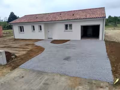 Raccordement et finition a La glorieuse