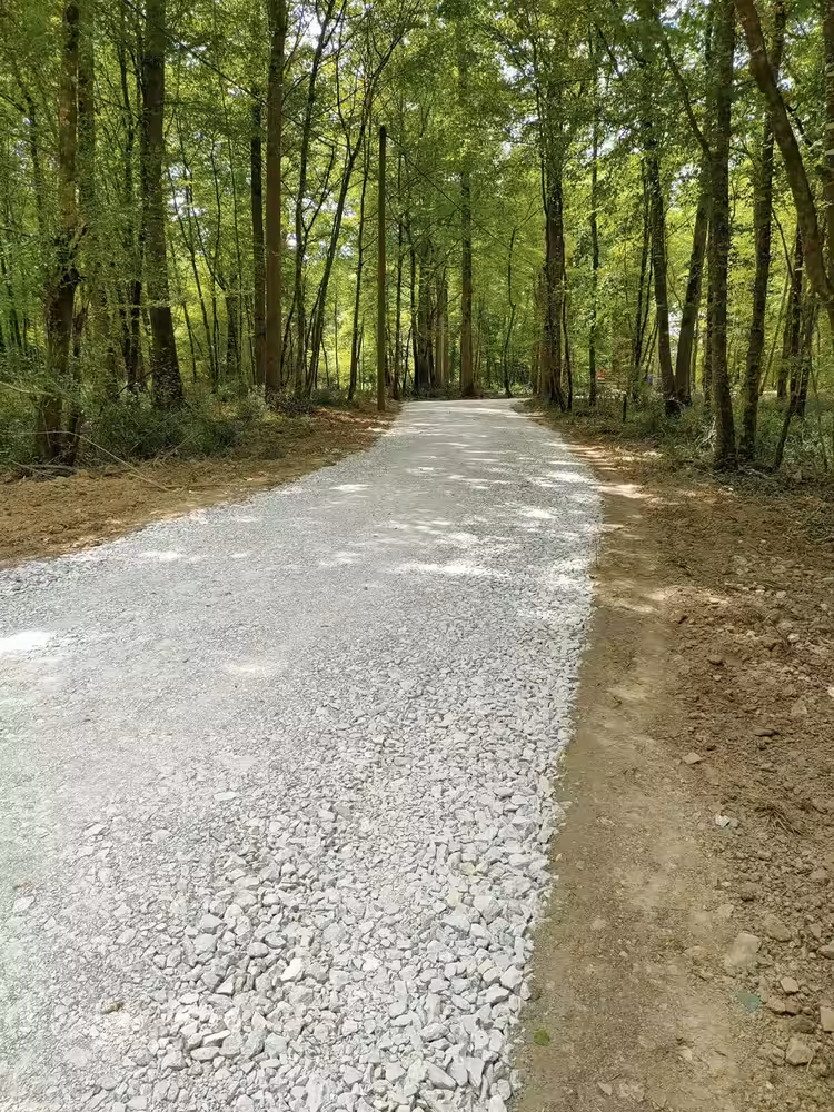 Piste forestière après travaux - TPA-TP